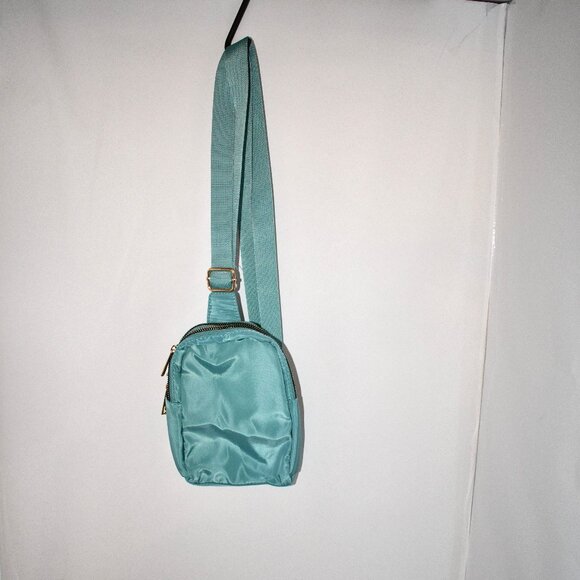 VOROLO Crossbody Sling Bag, Fanny Pack for Women & Men, Adjustable Strap Blue - Picture 1 of 3